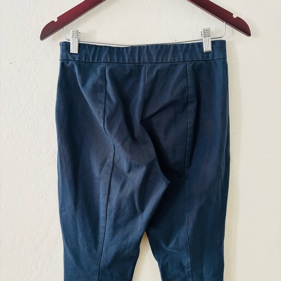 Everlane Midnight Blue women’s Trousers Pants Size 6 Elastic Waistband‎ Slim Fit - Picture 6 of 8